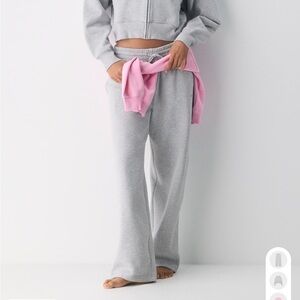 Aritzia Cozy Sweatfleece Boyfriend Wide Leg Sweatpant